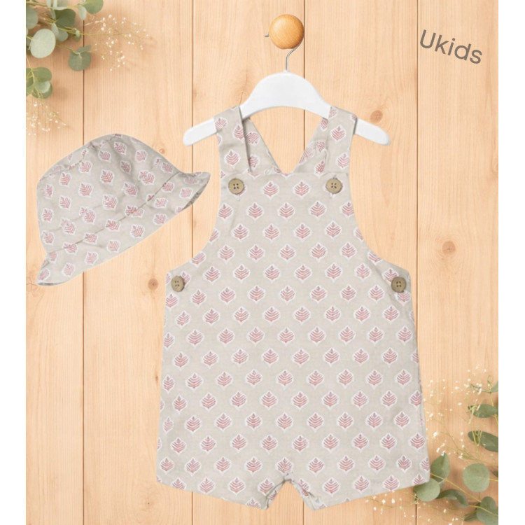 Peto Y Gorro Terracota