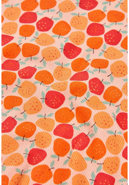 Pijama Canalé Estampado Niña Naranja