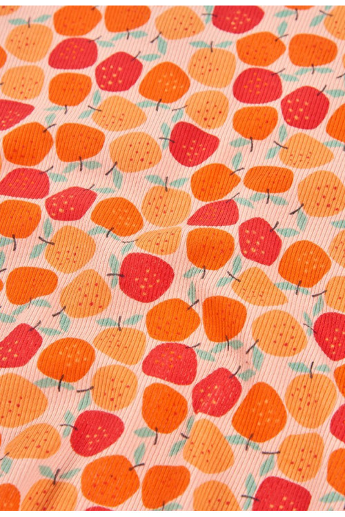 Pijama Canalé Estampado Niña Naranja