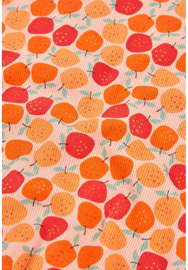 Pijama Canalé Estampado Niña Naranja