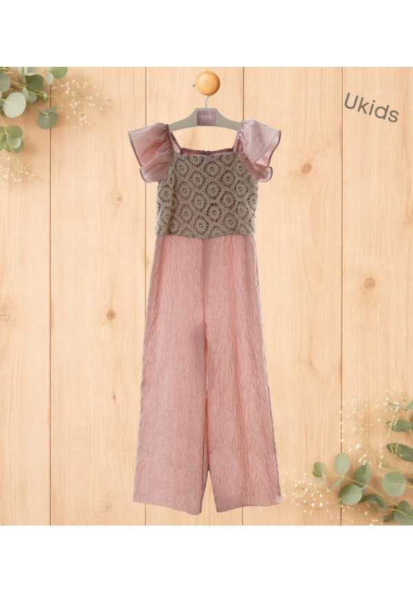 Mono Infantil Art.1261 'Familia Porcelana' Rosa Empolvado