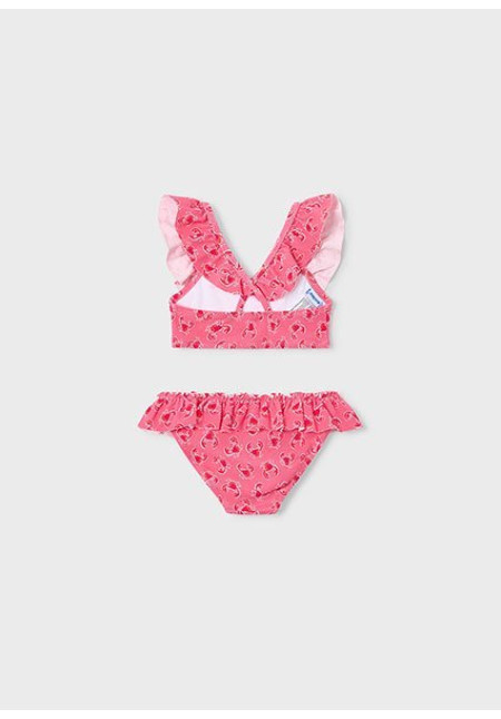 Bikini Estructura Estampado Geranio
