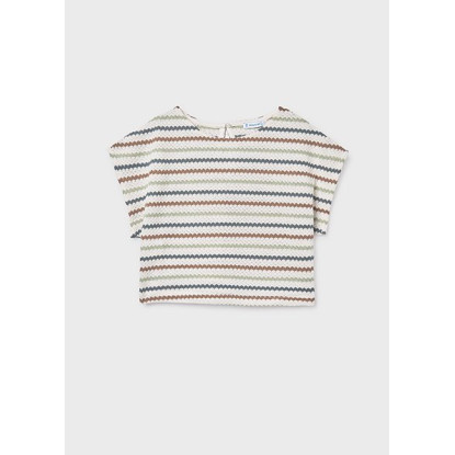 Top Imitacion Crochet Hueso-Arci