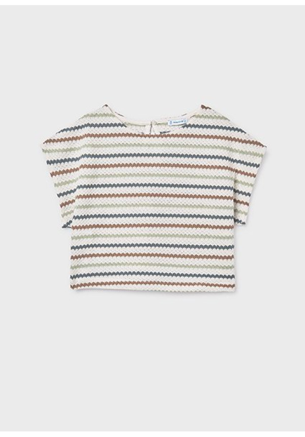 Top Imitacion Crochet Hueso-Arci