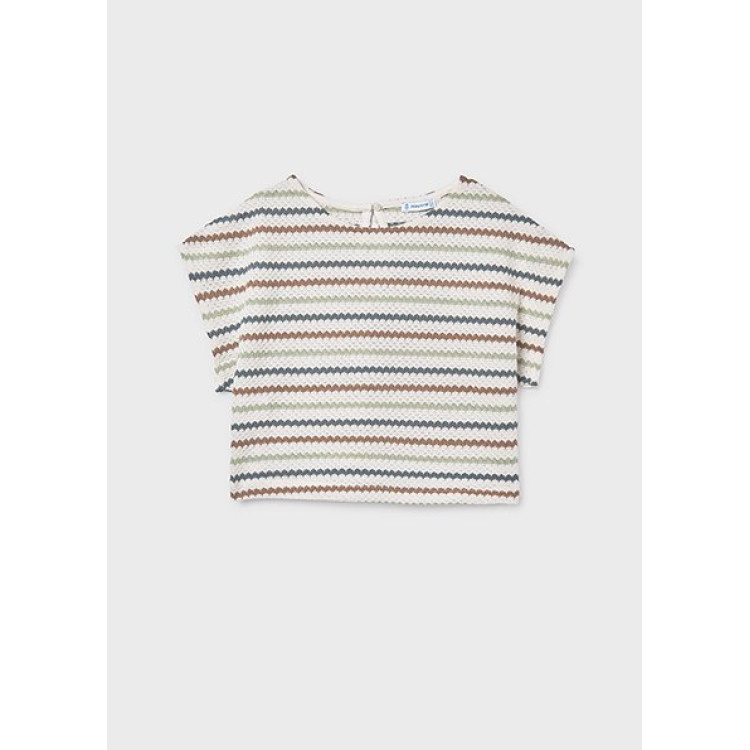 Top Imitacion Crochet Hueso-Arci