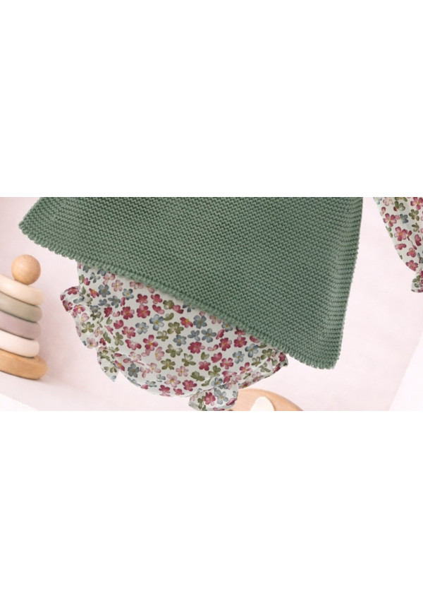 Conjunto Micolino Pichi Punto 3 Piezas Art.3004 \'Falrua Isabella\' Musgo