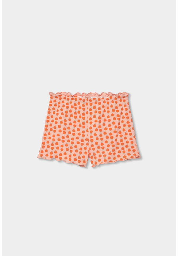 Pijama Canalé Estampado Niña Naranja