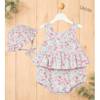 Pelele Con Gorro Aqua