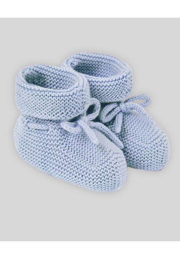 Patuco Algodón \'Esencial\' Azul Cielo