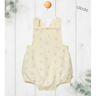 Peto Corto Niño Estampado 'Albor' Amarillo