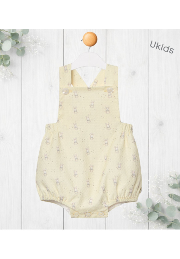 Peto Corto Niño Estampado 'Albor' Amarillo