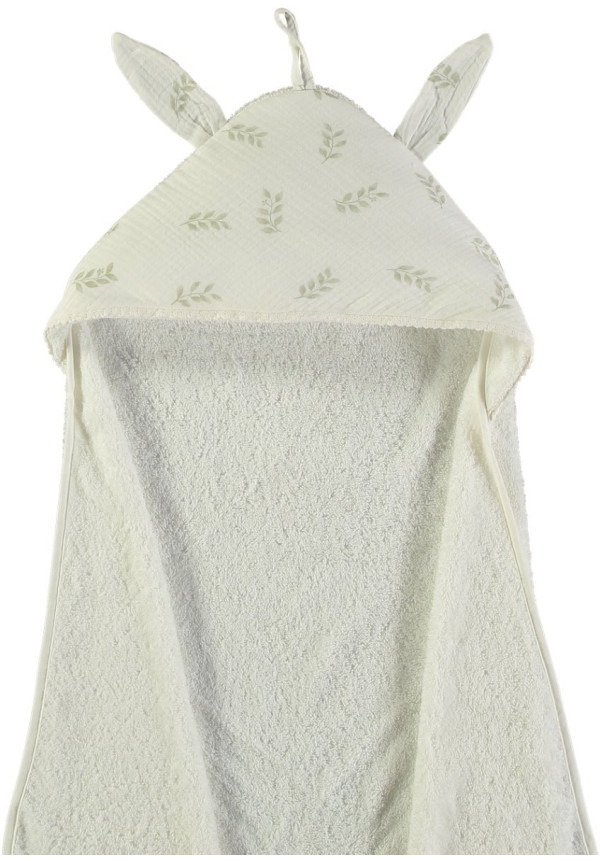 Capa Baño Rizo Orejitas Xl Towel Sakura  Color Forest