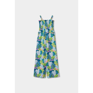 Mono Punto Estampado De Niña Verde