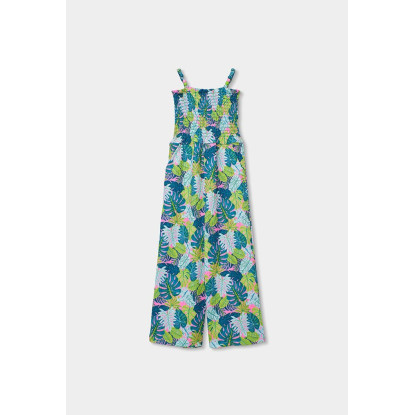 Mono Punto Estampado De Niña Verde