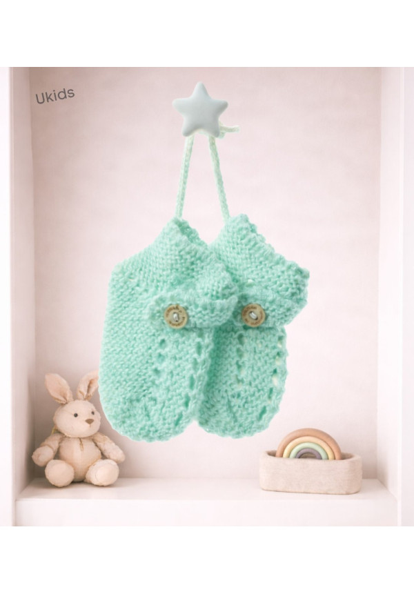 Patucos Bebe Art.8418 Verde Agua
