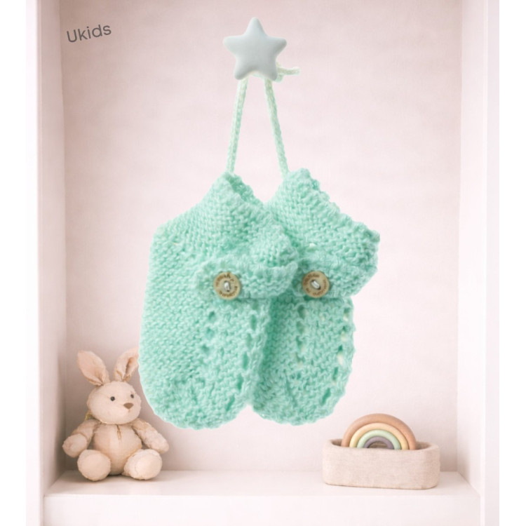 Patucos Bebe Art.8418 Verde Agua