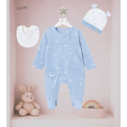 Set Regalo Pijama Largo Cielo