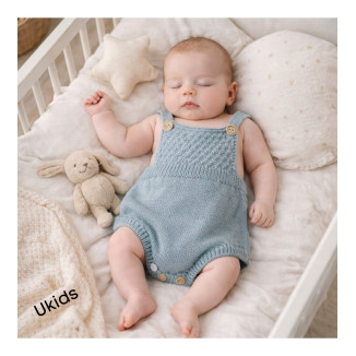 Ranita Punto Bebe Art.8402 'Rombos' Verde Agua