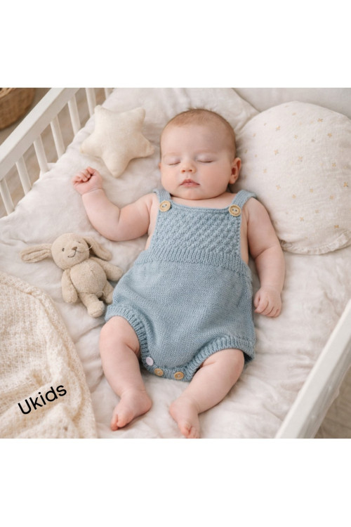 Ranita Punto Bebe Art.8402 'Rombos' Verde Agua