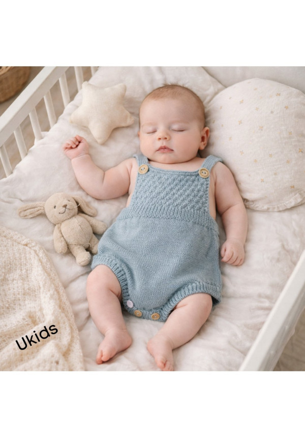 Ranita Punto Bebe Art.8402 'Rombos' Verde Agua
