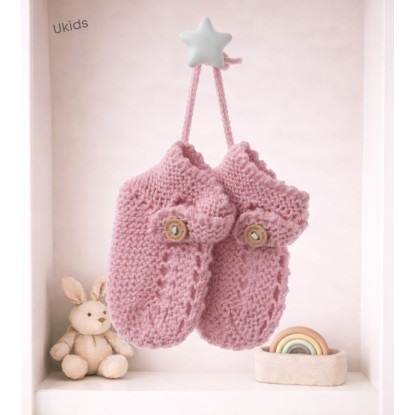 Patucos Bebe Art.8418 Rosa Empolvado