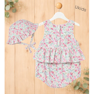 Pelele Con Gorro Aqua