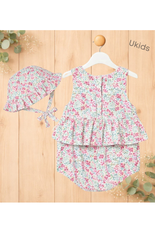 Pelele Con Gorro Aqua