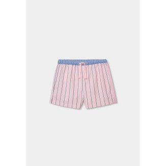 Pijama Punto Combinado Niña Rosa