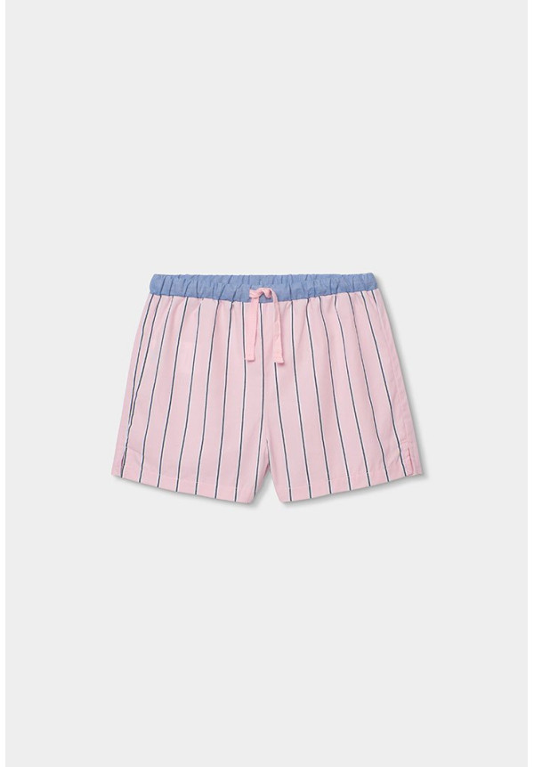 Pijama Punto Combinado Niña Rosa