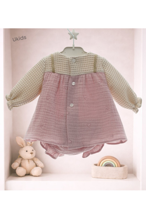 Jesusin Con Braguita Art.7121 \'Familia Catarina\' Rosa Empolvado