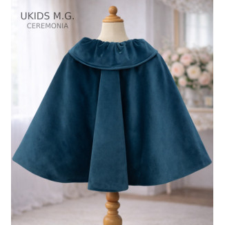 Capa Terciopelo Ceremonia Azul Lapilis