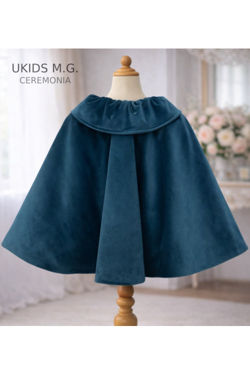 Capa Terciopelo Ceremonia Azul Lapilis
