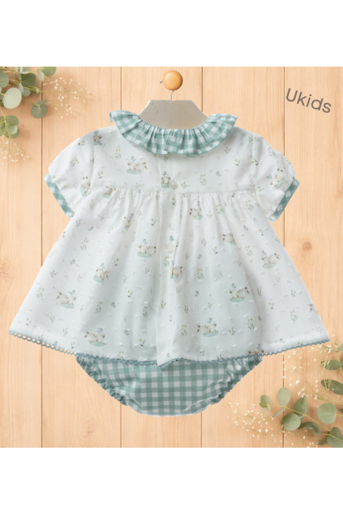 Jesusin Bebe Art.0046 'Familia Gres' Verde Empolvado