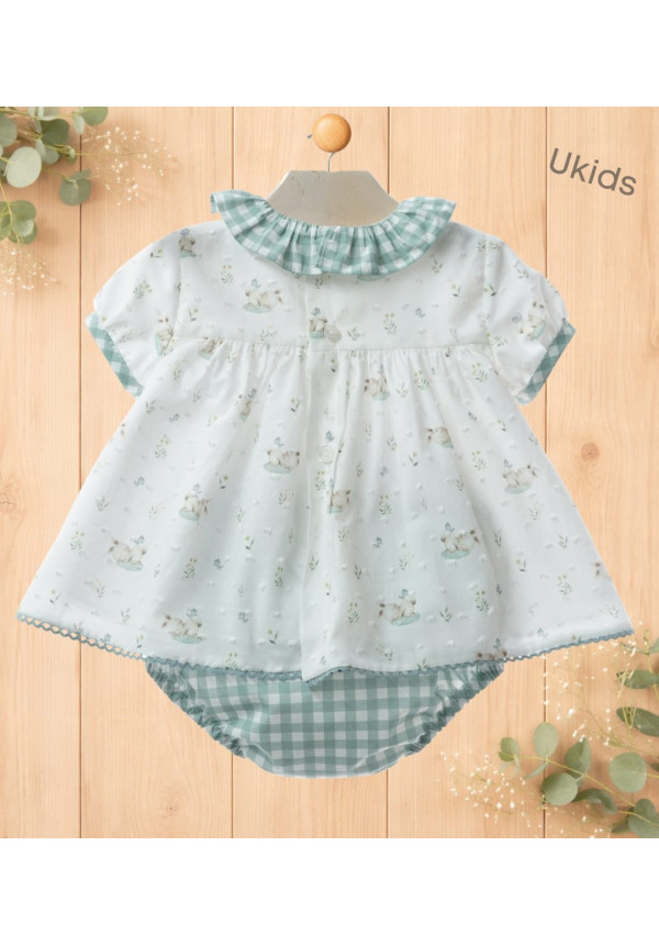 Jesusin Bebe Art.0046 'Familia Gres' Verde Empolvado