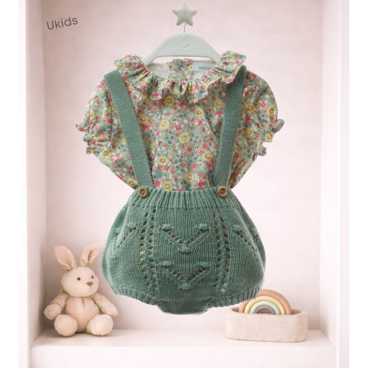 Conjunto Micolino 2 Piezas Art.1825 'Familia Lena' Musgo