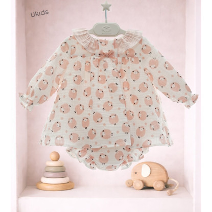 Jesusin Con Braguita Art.7111 \'Familia Constanza\'  Rosa Empolvado